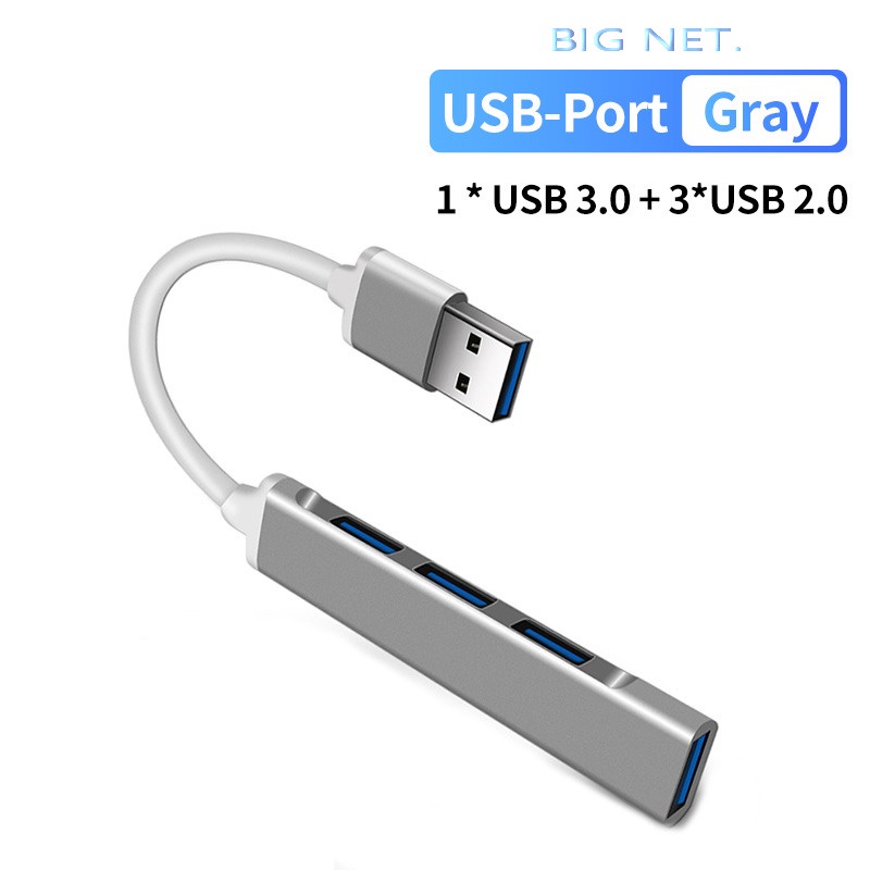 USB 3.0 HUB 4PORT อลูมิเนียม