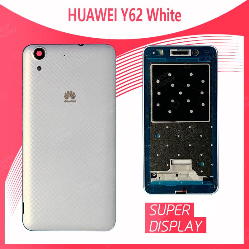 Huawei Y6ii/Y62/CAM-L21 อะไหล่บอดี้ เคสกลางพร้อมฝาหลัง Body For huawei y6ii/y62/cam-l21 Super Displa