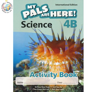 Global Education หนังสือแบบฝึกหัดวิทยาศาสตร์ภาษาอังกฤษ ป.4 MPH Science Activity Book 4B (Intl Edition) Primary 4