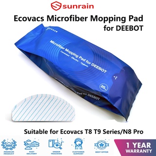 ผ้าม็อบไมโครไฟเบอร์ สําหรับ DEEEBOT Ecovacs T8 T9 Series T9 Aivi T8 Max T8 Aivi N8 Pro T5 950 930