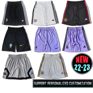 23-23 Liverpool, Juventus, Manchester United, Brazil, Real Madrid, Paris, Bayern Football Shorts s-2xl * สามารถปรับแต่งได้ในสต็อก * 。。