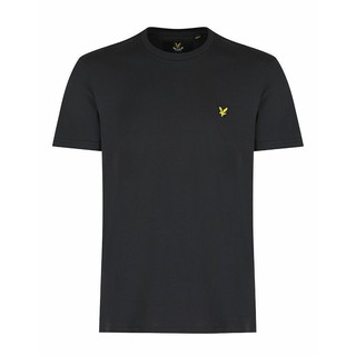 [S-5XL]Lyle and Scott เสื้อยืดโปโล คอกลม แขนสั้น ผ้าฝ้าย 100% สําหรับผู้ชาย