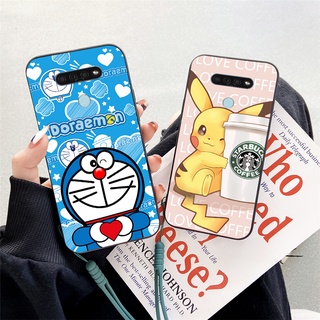 พร้อมส่ง เคสโทรศัพท์มือถือ พร้อมสายคล้อง สําหรับ LG Q51 Q52 Q61 Q60 K50