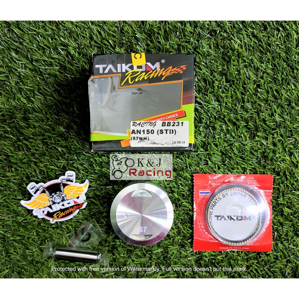 TAIKOM RACING AN150 PISTON 0 (STD) PISTON KRISS EX5 – 53MM, 54MM, 55MM, 56MM, 57MM, 58MM, 59MM, 60MM