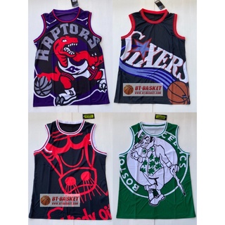 เสื้อบาส Logo NBA team ผ้านิ่ม พร้อมส่ง🏀