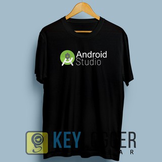 เสื้อยืด พิมพ์ลายโปรแกรมเมอร์ it 122 Android Studio