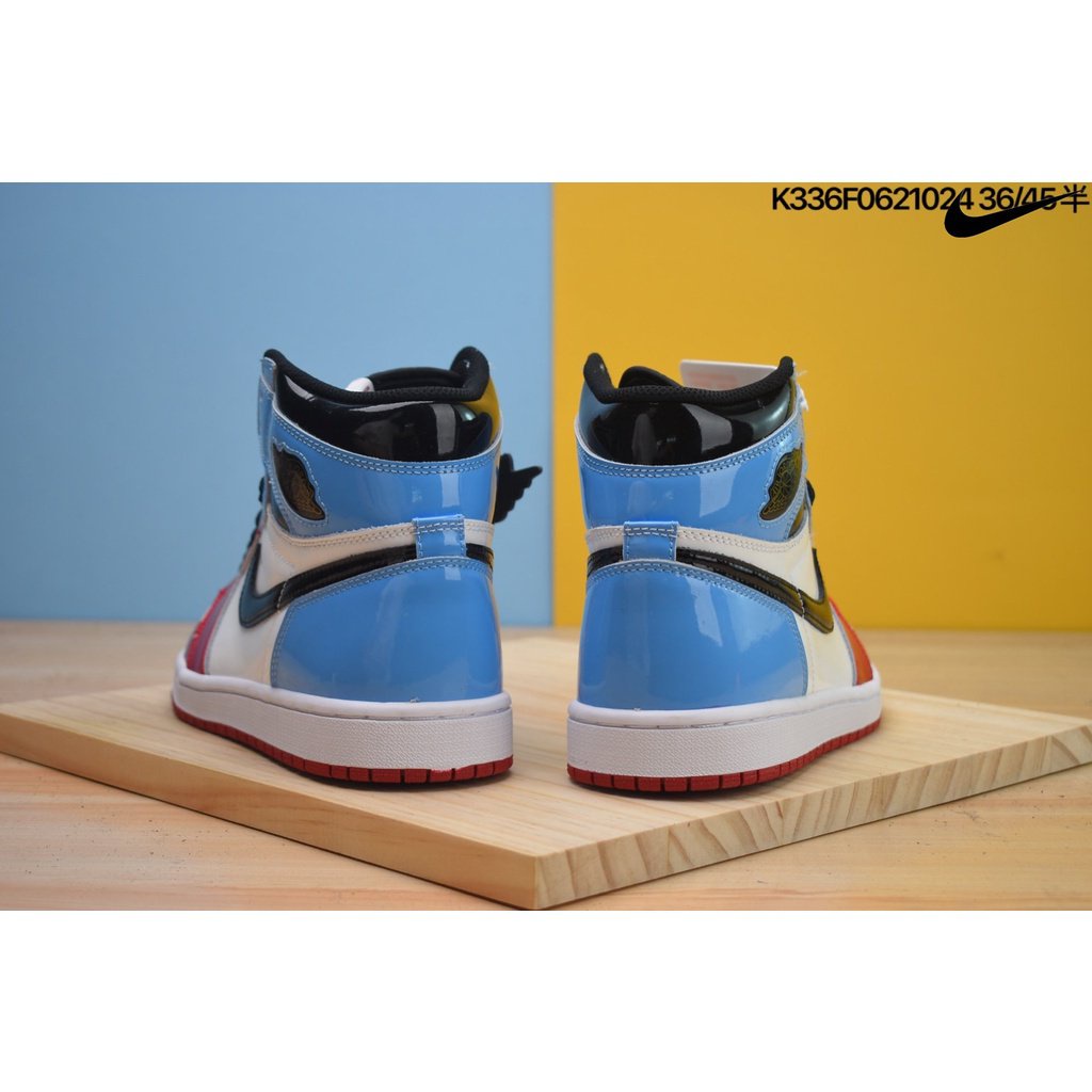 Nike Air Jordan 1 High og aj1 Jordan Generation High Band คลาสสิกย้อน