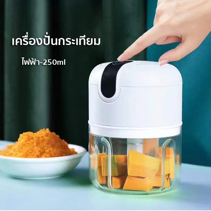 เครื่องปั่น เครื่องบดเนื้อ ที่บดกระเทียม ของใช้ในครัว เครื่องปั่นมือ บดกระเทียม ปั่นมือ เครื่องบดกระเทียม ปั่นหมู
