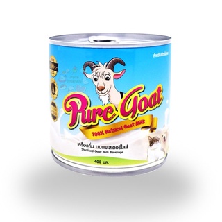 นมแพะ pure goat นมแพะ100% สำหรับสุนัขและแมว 400 ml.