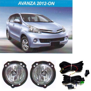 ไฟตัดหมอก ไฟสปอร์ตไลท์ TOYOTA AVANZA 2012-on