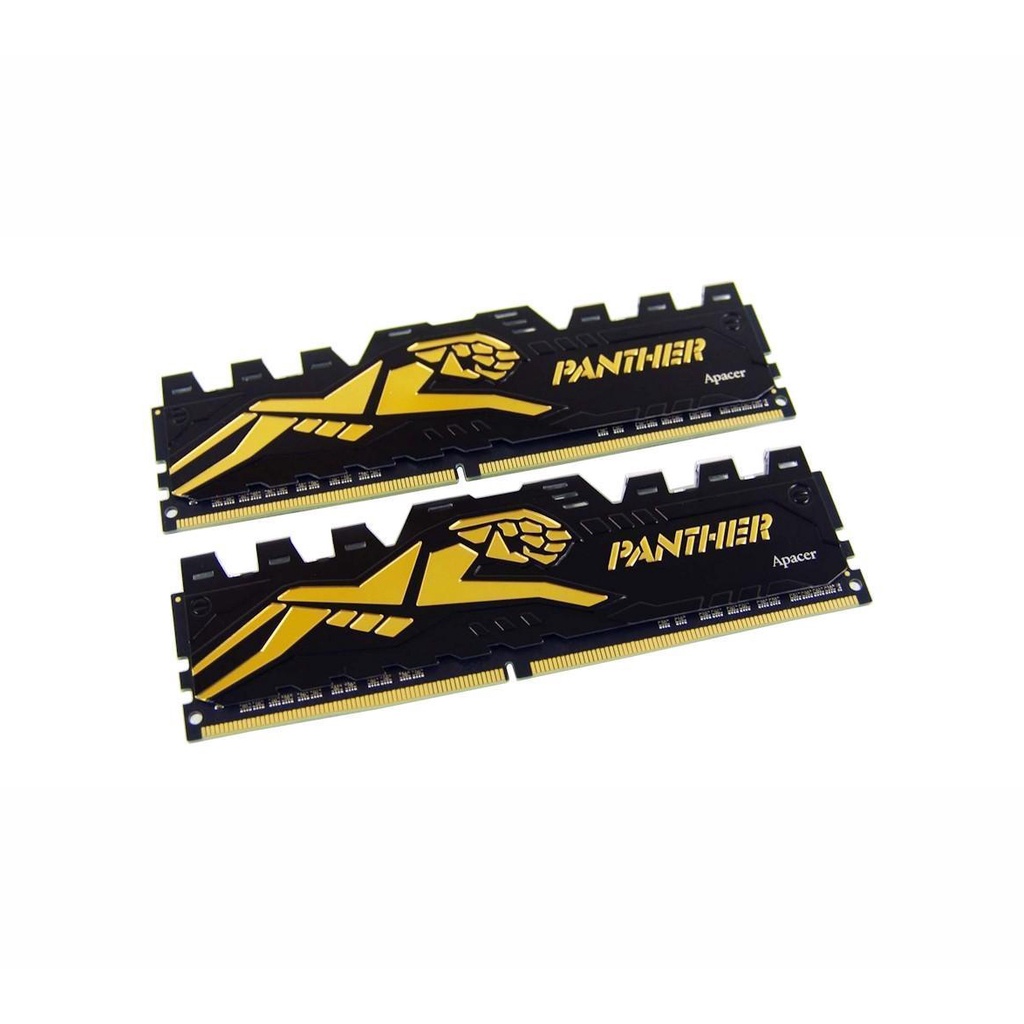 Apacer RAM DDR4 DIMM 3200-16 1024x8 16GB 1.35V OC Panther-Golden w/HS RP-K2 (AH4U16G32C28Y7GAA-2)