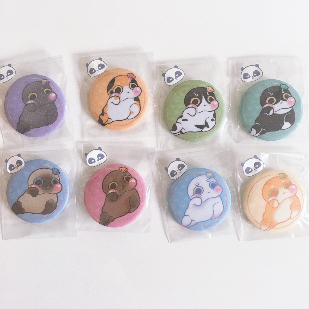 เข็มกลัด เหมียว-นั๊ม [MaruMaru-Nii]