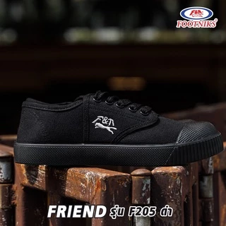 🔥ลูกค้าใหม่ 1 บาท💯 Footniks รองเท้าผ้าใบนักเรีย รุ่นT09-F205 คุณภาพเทียบ Gold city ไซส์ 31-45