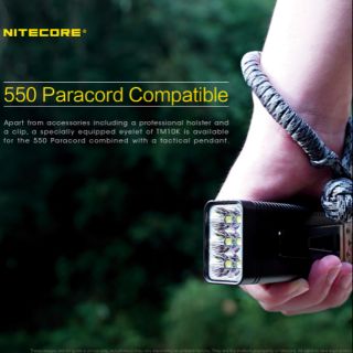 ไฟฉายแรงสูง nitecore TM10k  แบตในตัว ความสว่าง 10,000lumens