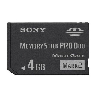 Sony memory sticks pro duo 4gb