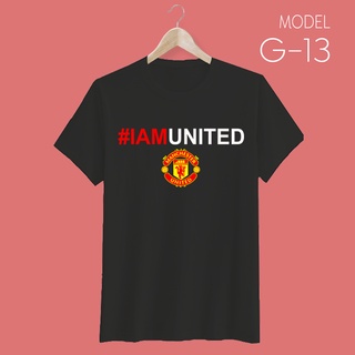 เสื้อยืด สกรีนลาย ไอแอม ยูไนเต็ด สีดำ - #IAM United T-Shirt Black WMXJ