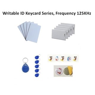 Thick Card, Thin Card, Key Tag, Coin 125kHz Writable Rewrite T5577 RFID ID Keycard for RFID Writer