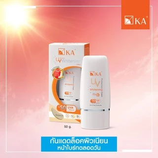 KA UV Protection Whitening Cream SPF50 PA+++(สี pastel) 50 g.(2 ชิ้น) /เคเอ ยูวี โปรเทคชั่น ไวเทนนิ่ง