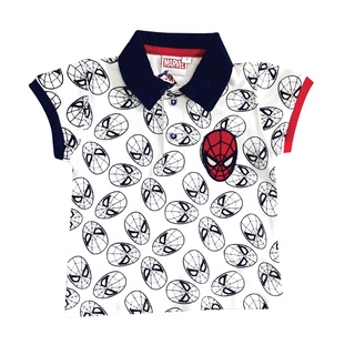 MARVEL SPIDERMAN :  เสื้อโปโลเด็กผู้ชาย ลิขสิทธิ์แท้