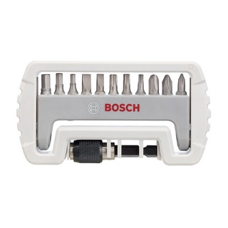 Homehapp ดอกไขควง 12 ชิ้น BOSCH รุ่น SDB Compact 12 pcs. สีน้ำเงิน