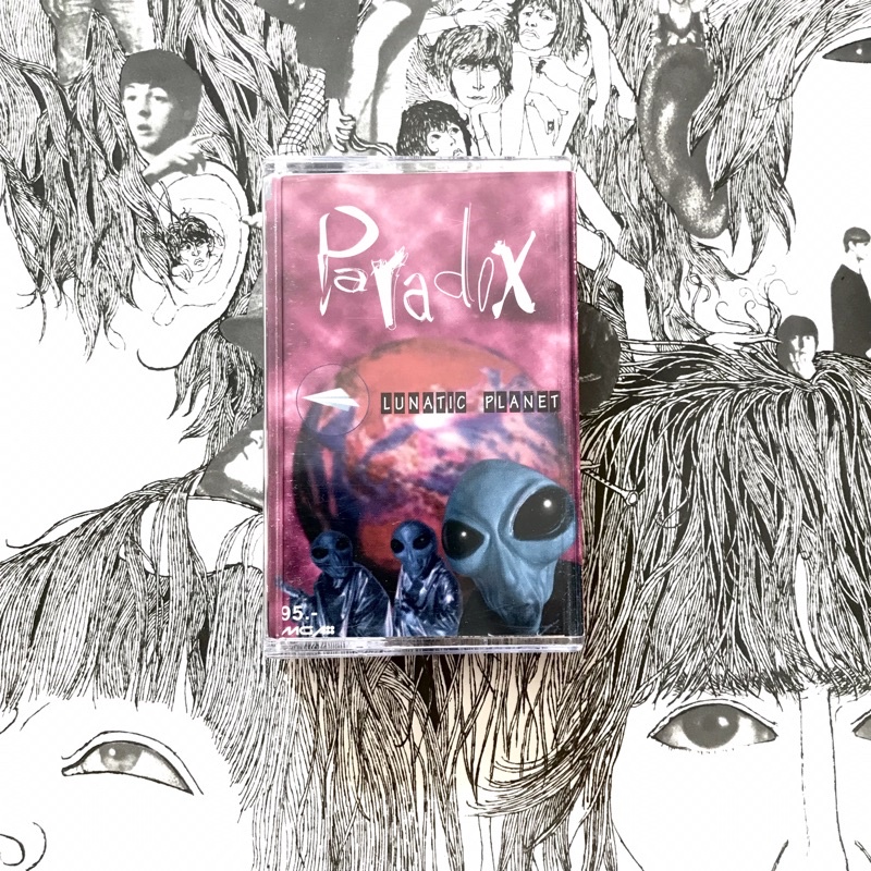 Tape Cassette เทปเพลง Paradox อัลบั้ม Lunatic Planet