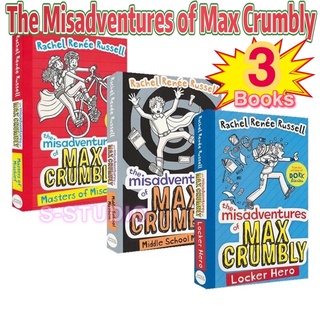 The Misadventures of Max Crumbly 3books set