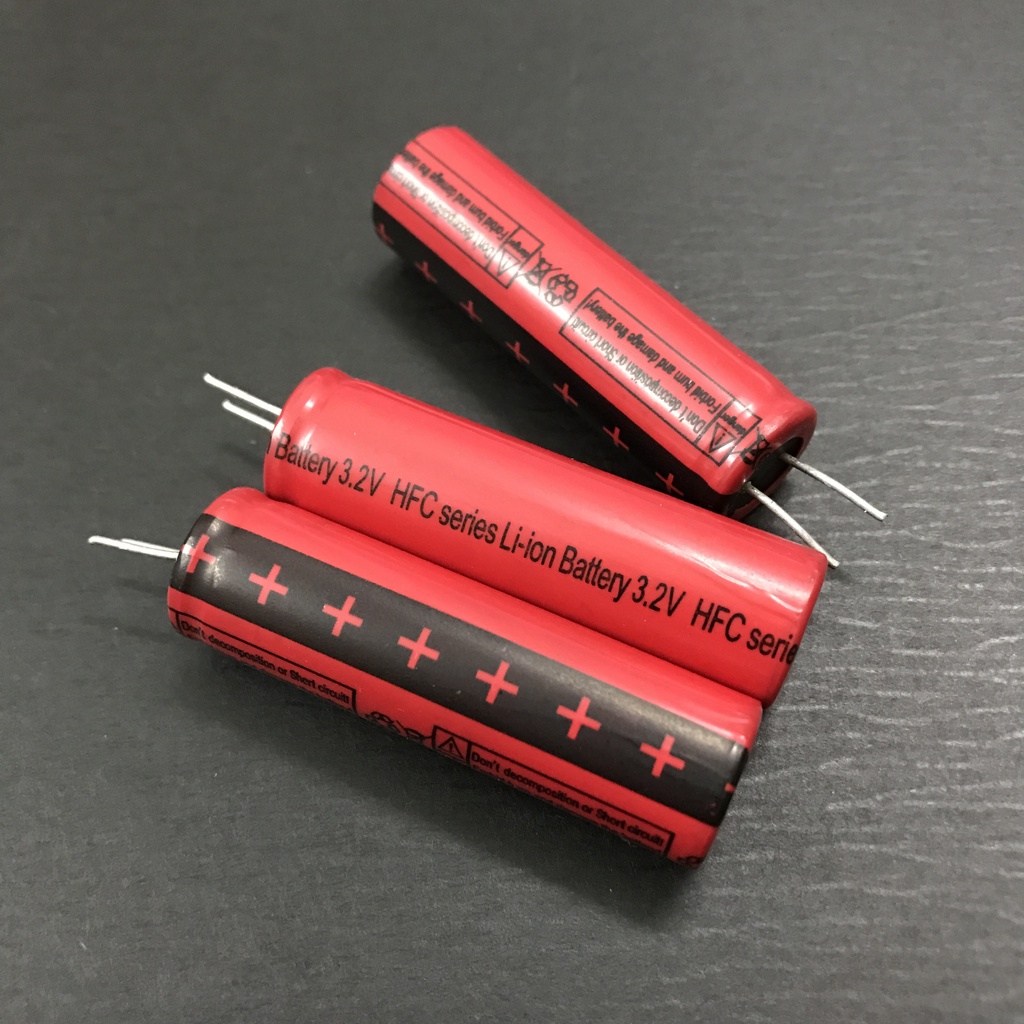 แบตเตอรี่HFC1450 high rate rechargeable 3.2v lithium iron hoshate 14500 ...