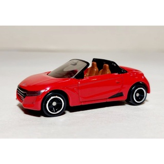 Unbox Tomica 🧩 HONDA S660 ROADSTER สีแดง สเกล 1/56 🔆 ย6.0 x ก2.5 x ส2.5 ซม.  ไม่มีกล่อง by Hobby Duck พร้อมจัดส่ง