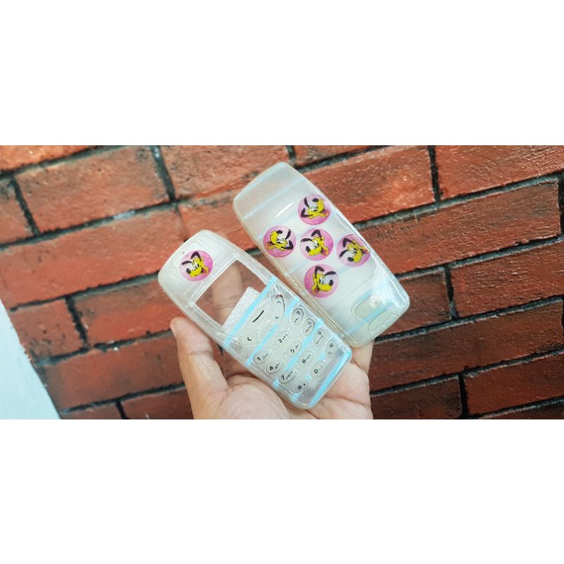 ปลอก nokia 3310 3315 3330กึ่งโปร่งใสตัวอักษรทรานส์ใสรหัส8