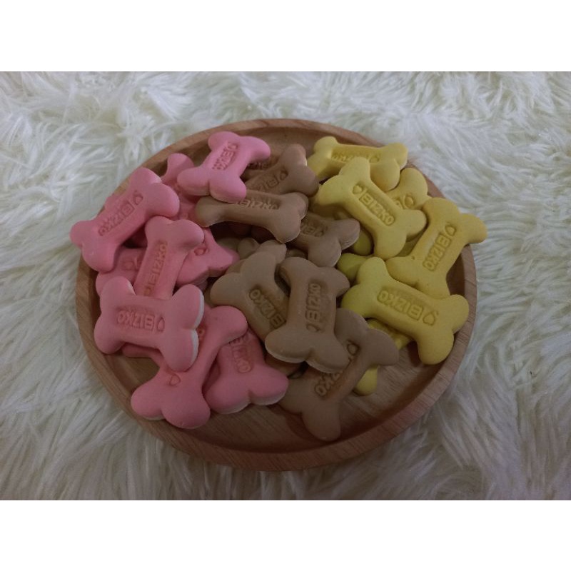 ขนมสุนัข บิสกิตทูโทน  กลิ่นหอมมากๆ
