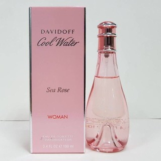 Davidoff cool water Sea Rose for women 100ml .