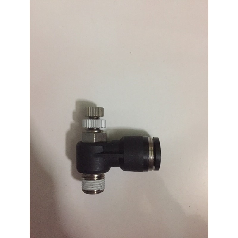 ตัวควบคุมความเร็ว Pisco JSC6 , Tube OD 6mm , ขนาดเกลียว: 1/8", , M5 (Meter Out )
