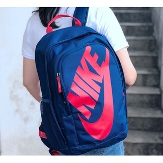 ผลิตภัณฑ์ที่สวยงาม Ready Stock แท้ กระเป๋าเป้ Nike ถุงโรงเรียน กระเป๋าเป้สะพายหลัง กระเป๋านักเรียน