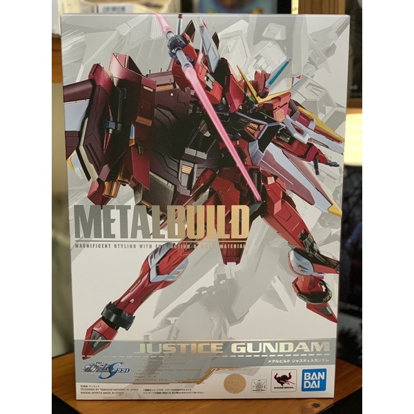 METAL BUILD MOBILE SUIT GUNDAM JUSTICE GUNDAM BANDAI FIGURE