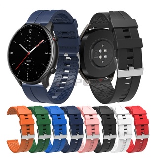 สายนาฬิกาข้อมือ สําหรับ Xiaomi Huami Amazfit GTR 2 2e 2eSim GTR 47 มม. Amazfit Pace Stratos Stratos 2 3 22 มม.