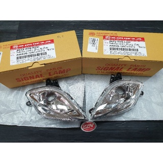 ไฟเลี้ยวหน้า ข้างขวา+ซ้าย HONDA WAVE125 หัวเถิก ไม่มีขั้ว (ใส) HMA 4621-059-RZD 4621-059-LZD