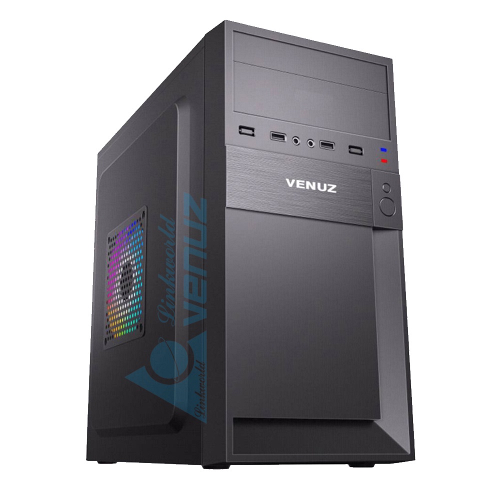 เคสคอมพิวเตอร์ M-ATX VENUZ รุ่น VC-1701 / 1702 / 1703 / 1704 / 1705 พร้อมช่องอ่าน CD/DVD มีประกัน