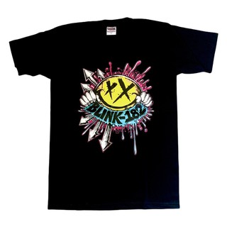 BK217 Blink182 เสื้อยืดวงร็อค บลิ้ง182 เสื้อวง เสื้อยืดบลิ้ง 182 เสื้อวินเทจ