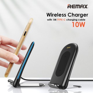 แท่นชาร์จไวเล็ตไร้สาย Wireless Charging ชาร์จเร็ว 10W ยี่ห้อREMAX RP-W19 ของแท้100% สินค้ามีประกัน