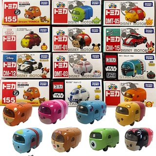 Tomica Takara Tomy รถของเล่น โลหะผสม รถมินนี่ มิกกี้ พูห์ สนูปปี้ ของขวัญสําหรับเด็ก