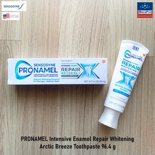 SENSODYNE® PRONAMEL Intensive Enamel Repair Whitening, Arctic Breeze Toothpaste 96.4 g เซ็นโซดายน์ ยาสีฟัน ซ่อมแซม