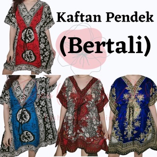 Ready Stock 👗 Kaftan pendek(Bertali)/baju kelawar