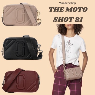 MARCJACOBS THE MOTO SHOT ของแท้💯 พร้อมส่ง‼️ ผ่อน0% 10เดือนฟรีค่าธรรมเนียม