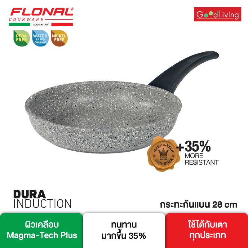 FLONAL    Frypan 28 CM - Dura Induction/FN-FP28-DU