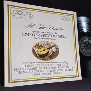 แผ่นเสียง 12 นิ้ว All Time Classic London Symphony orchestra เพลงคลาสสิคยอดนิยม ทดลองฟังได้ครับ