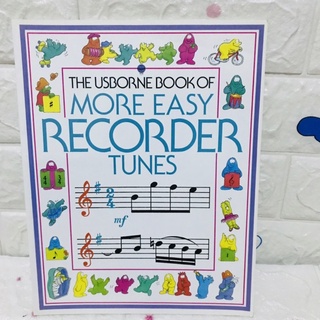 THE USBORNE BOOK OF MORE EASY RECORDER TUNES ปกอ่อน