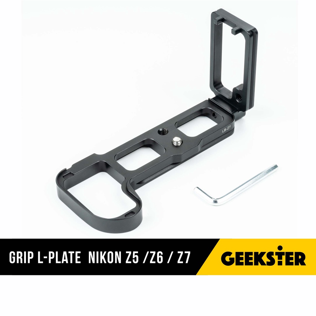 Grip L-Plate Nikon Z5 / Z6 / Z7 II  ( กริป ) ( Z 5 6 7 / Z6II / Z7II /  lplate )