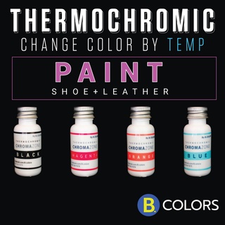 Thermochromic color (Paint: Tile, Glass, Ceramic) สีเปลี่ยนตามอุณหภูมิ พร้อม Blinder สำหรับงานเพ้นท์