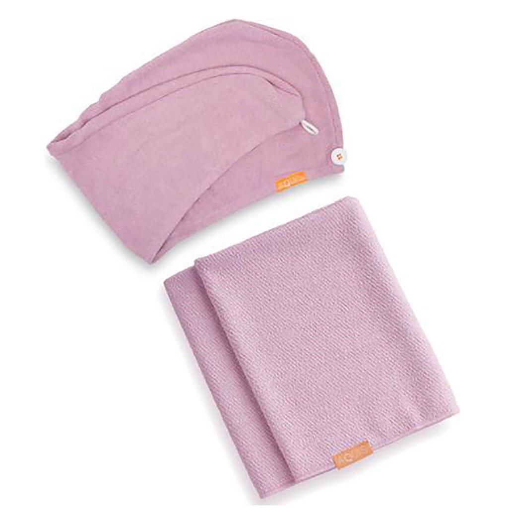 *พร้อมส่ง* Aquis Lisse Luxe Hair Turban and Hair Towel