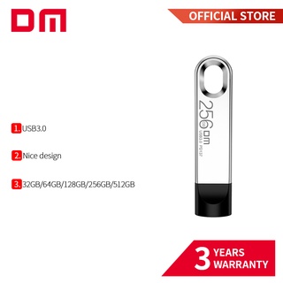 Dm แฟลชไดรฟ์ USB 3.0 ความเร็วสูง PD137 512GB 256GB 128GB 64GB 32GB สําหรับคอมพิวเตอร์